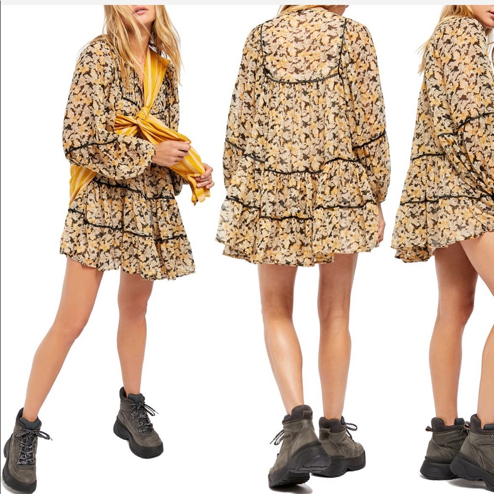 Free People Swing Mini Dress